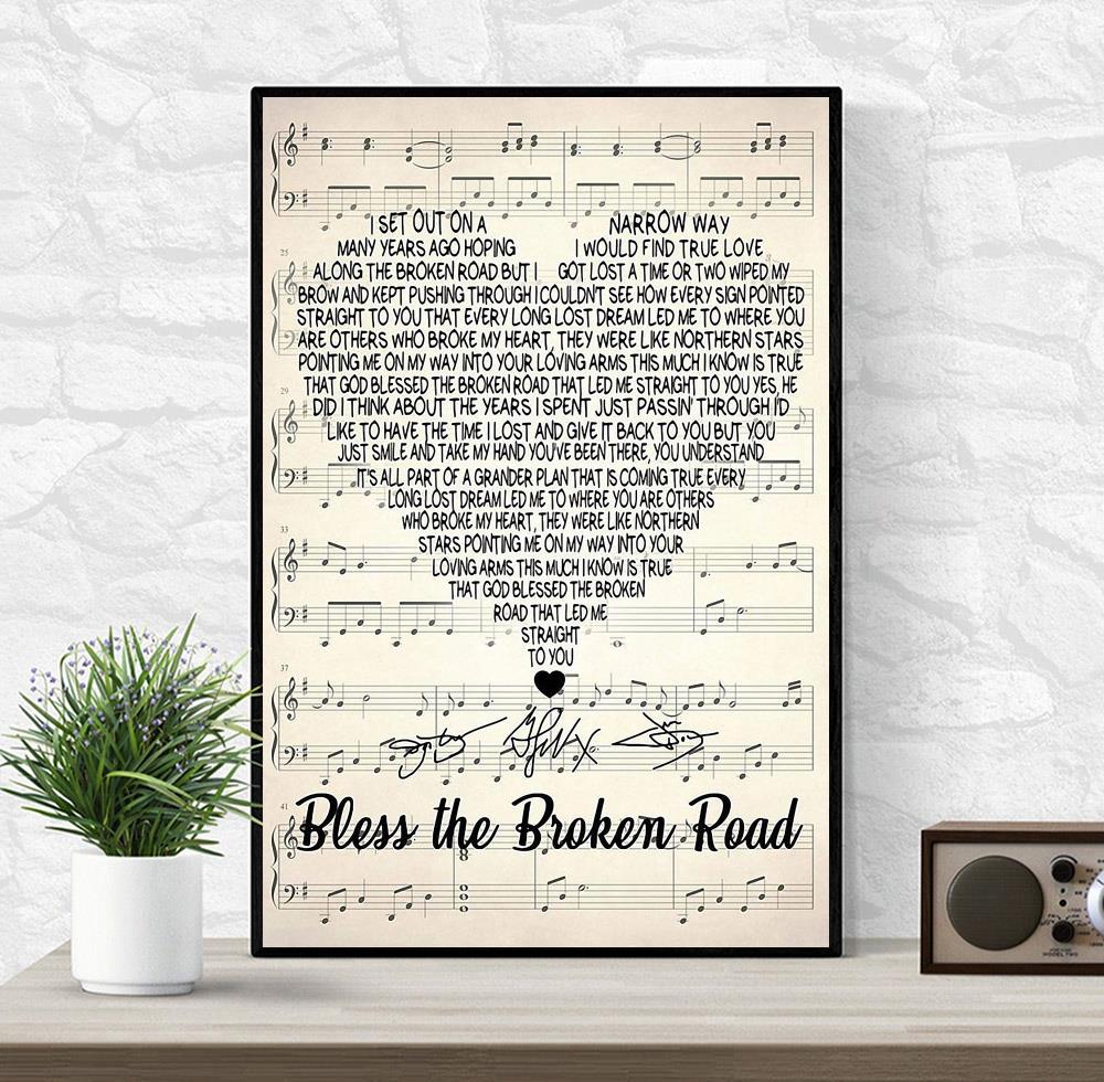 Love of my life lyrics heart shape poster - Emilyshirt American