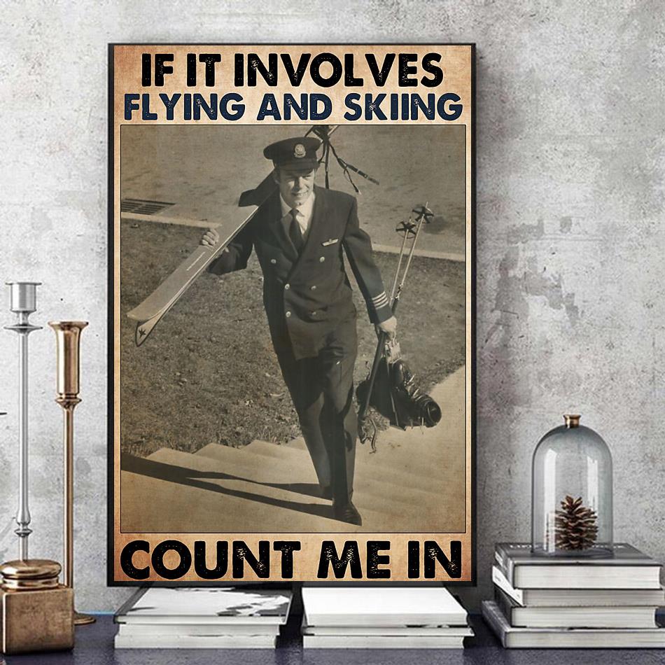 If it involves flying and skiing count me in poster art