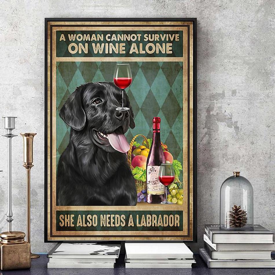 a woman cannot survive on wine alone