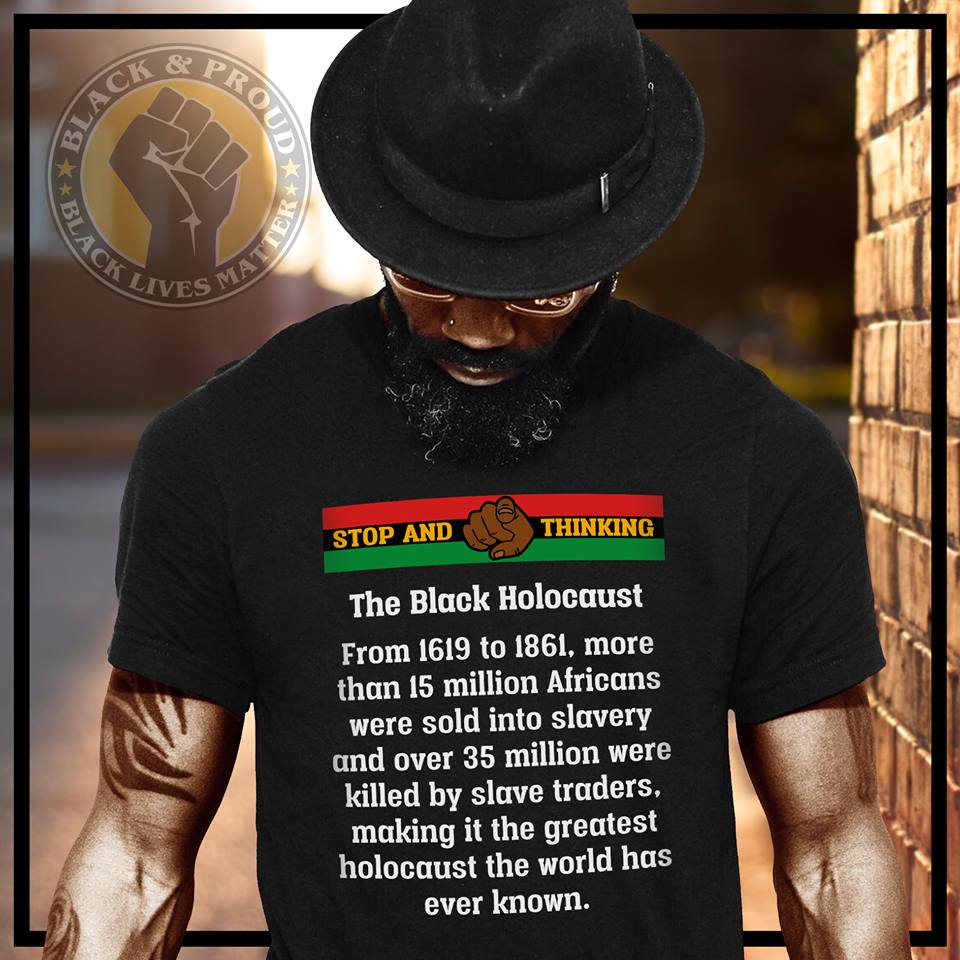 african holocaust t shirt