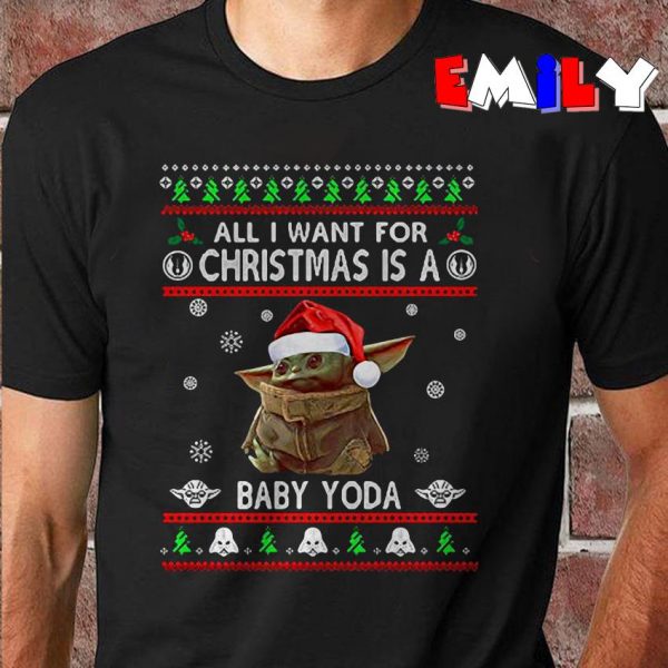 target yoda christmas shirt