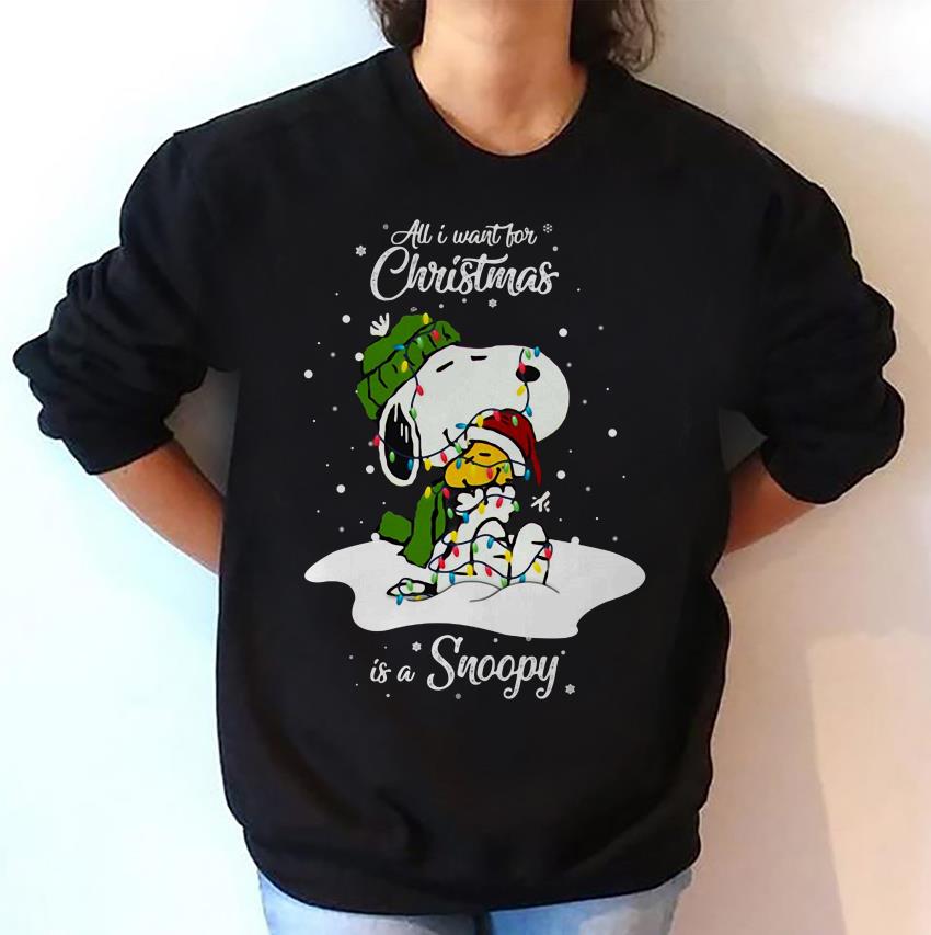 snoopy christmas t shirt uk