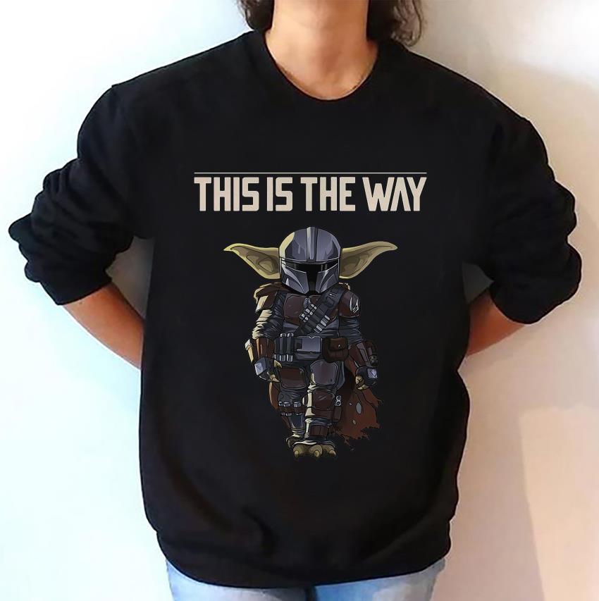 New York Yankees MLB Baseball Star Wars Yoda And Mandalorian This Is The  Way T-Shirt