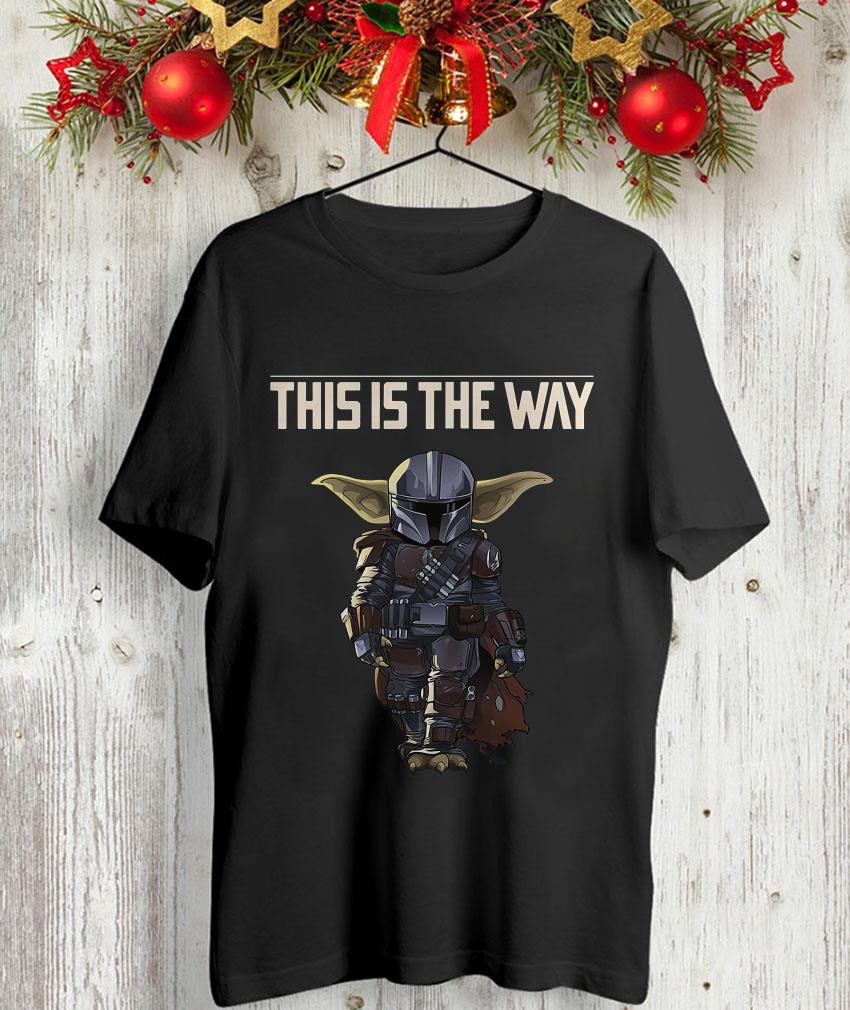 New York Yankees MLB Baseball Star Wars Yoda And Mandalorian This Is The  Way T-Shirt