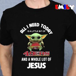 San Francisco 49ers Baby Yoda Unisex T-Shirt