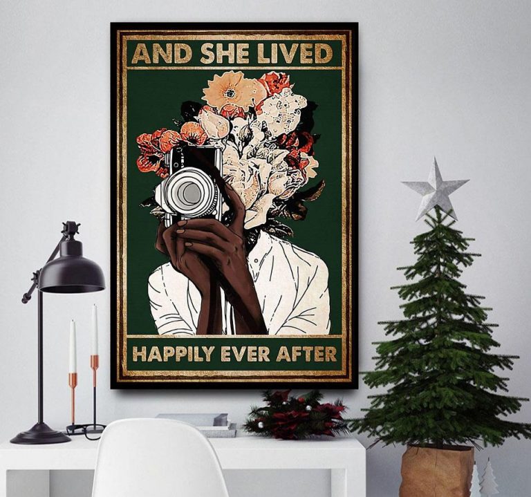 Black Girl Photographer and she lived happily ever after poster ...