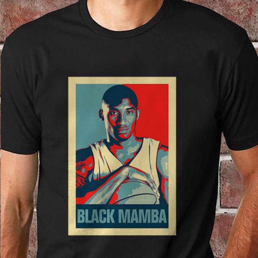 Kobe bryant t shirt best sale black mamba