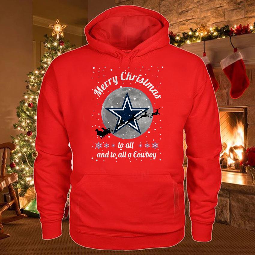 Dallas Cowboys Merry Christmas to all and to all a Cowboy shirt