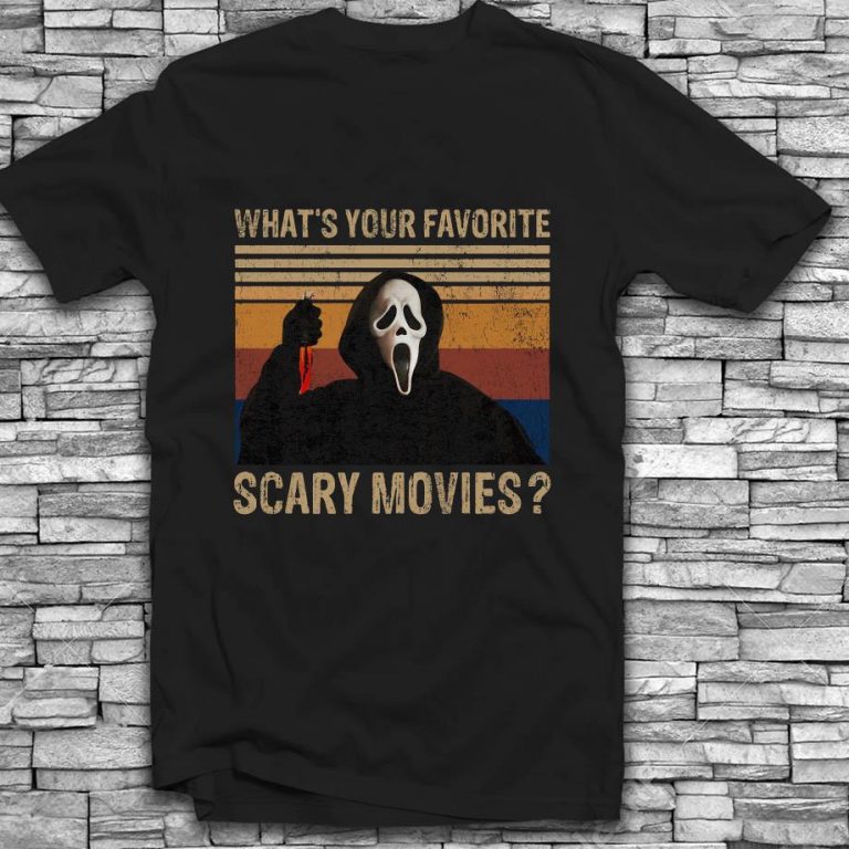 let's watch scary movies ghostface shirt