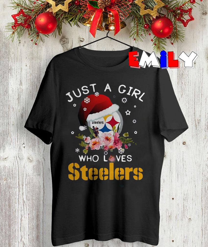 Pittsburgh Steelers Santa Claus Christmas T-Shirt 