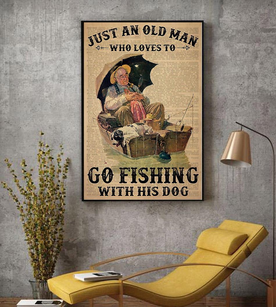 Fishing Poster, Fishing Vitage Poster, Fishing Never Underestimate