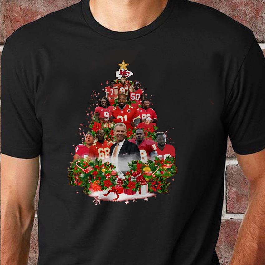 Kansas City Chiefs Christmas tree t-shirt, unisex shirt, longsleeve