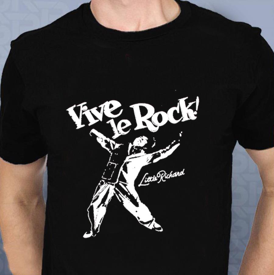 vive le rock t shirt white