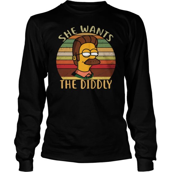 she wants the diddly shirt