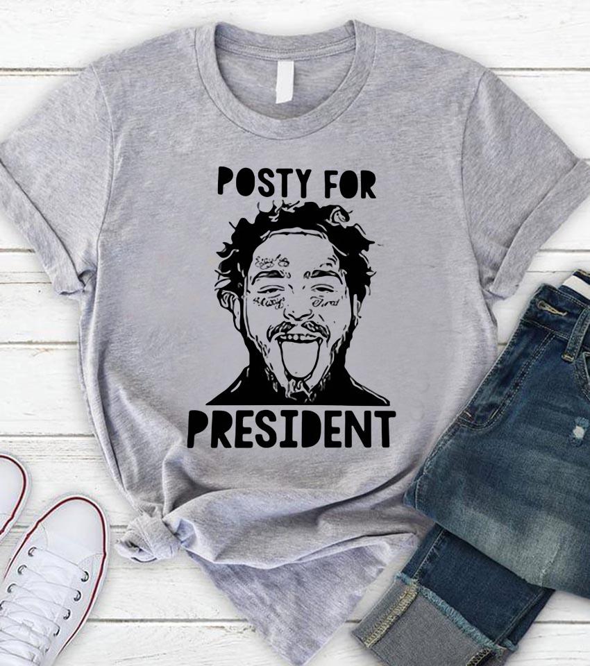 posty for president shirt