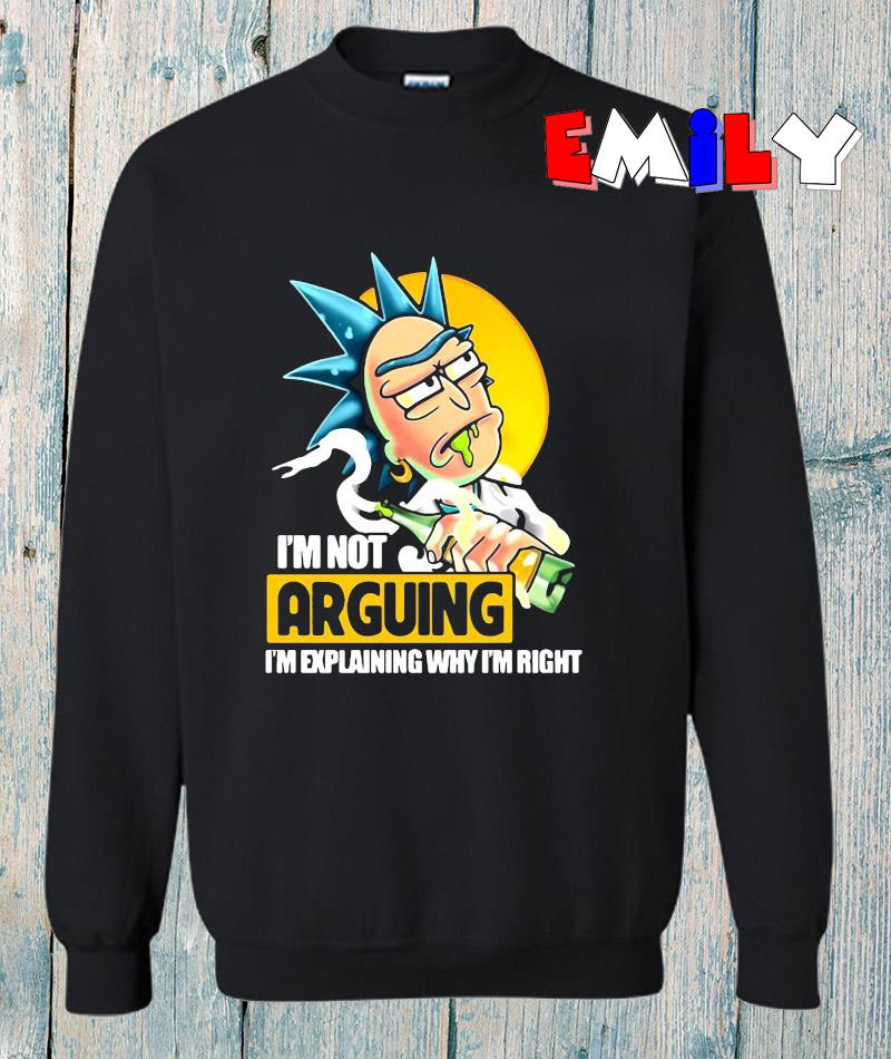 rick sanchez sweatshirt