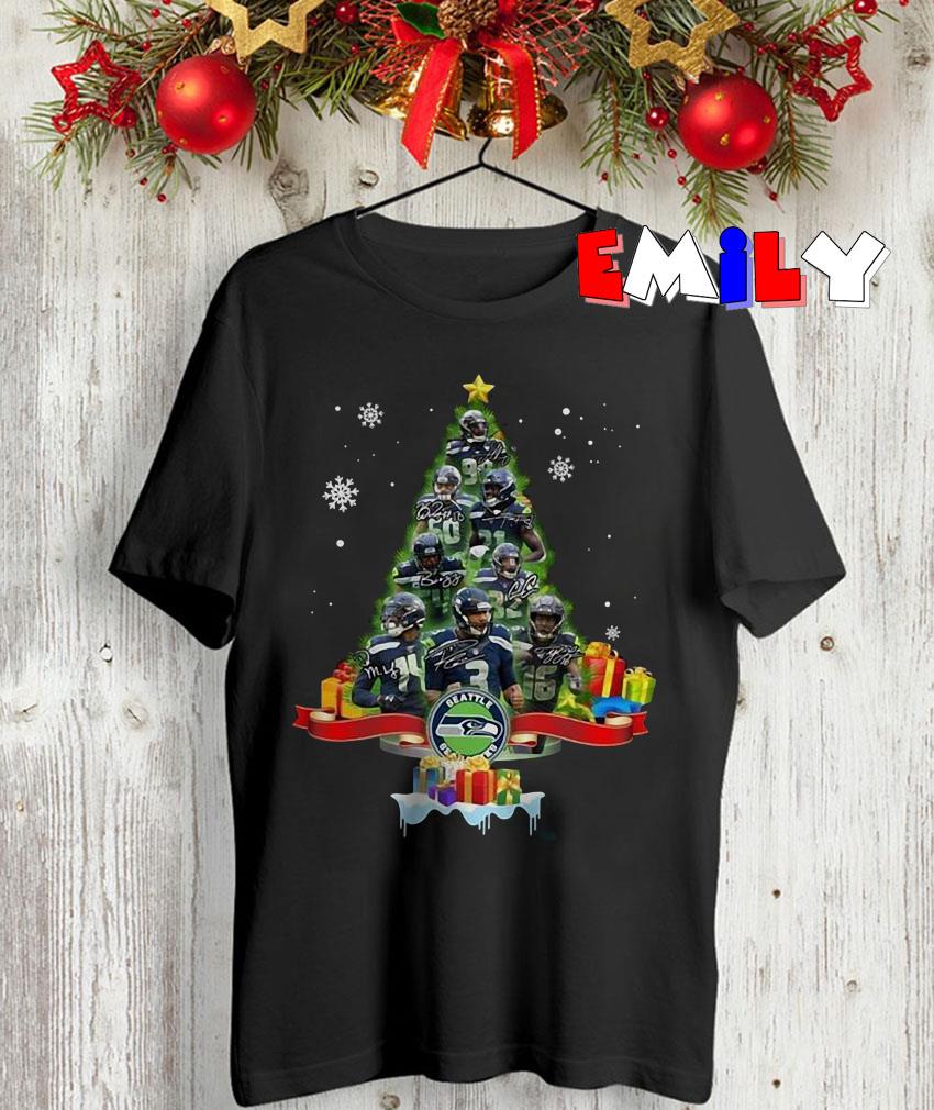 Seattle Seahawks christmas tree t-shirt, unisex shirt, longsleeve