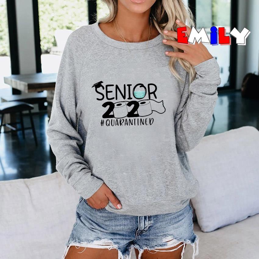 Senior 2021 quarantined online sweatshirt