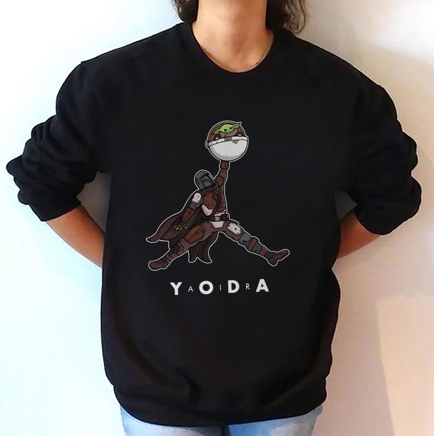 The Mandalorian Baby Yoda Air Jordan tshirt, hoodie, longsleeve