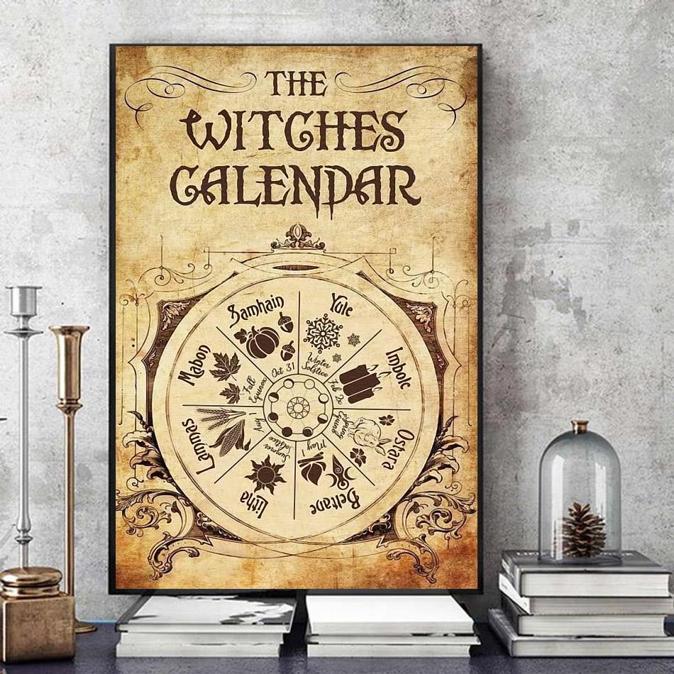 The witches calendar poster - Emilyshirt American Trending shirts