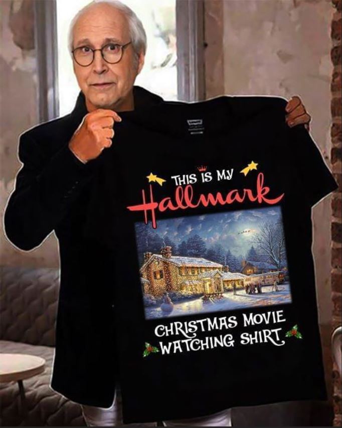 halmark movie watching shirt