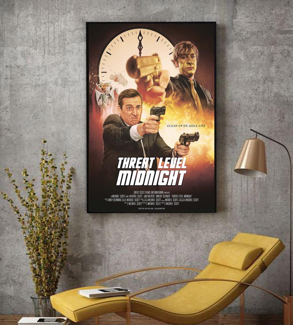 Threat Level Midnight Movie poster wall art - Emilyshirt American