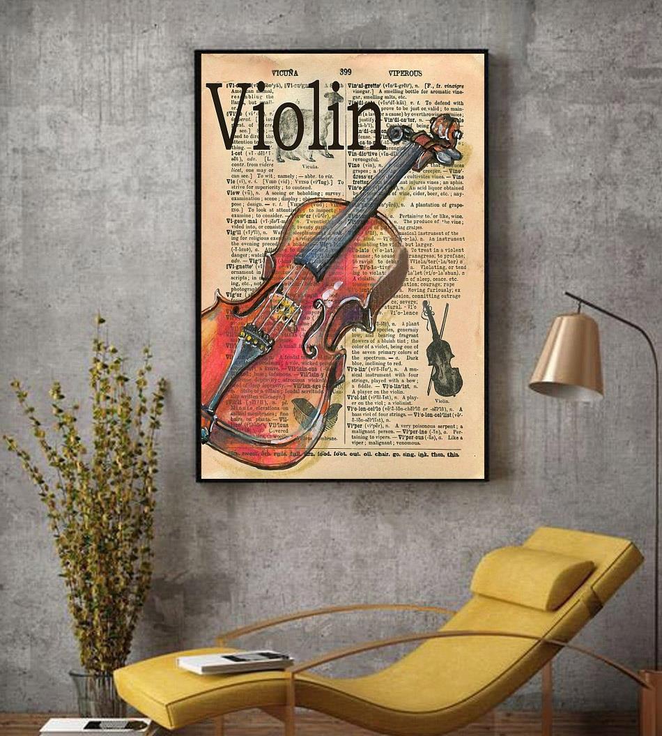Violin definition vertical poster Emilyshirt American Trending shirts