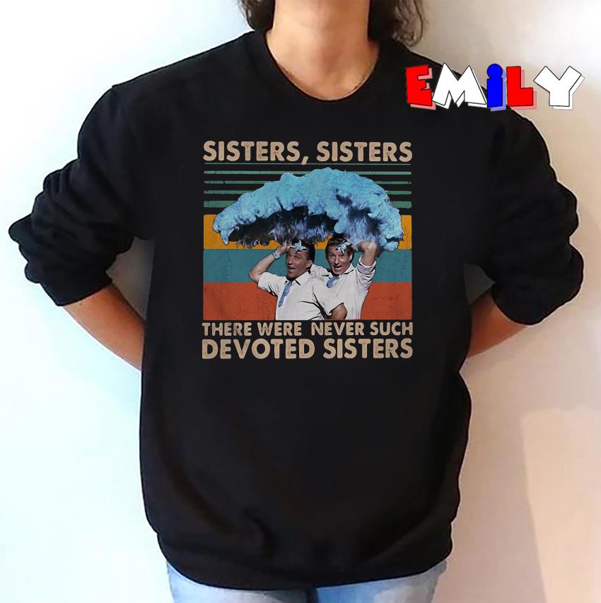 white christmas sisters t shirt