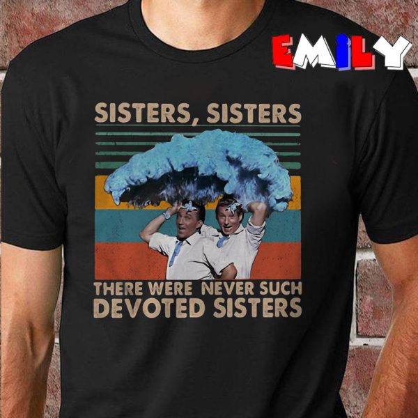 white christmas sisters t shirt