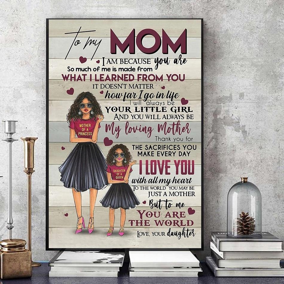 having me as a daughter is really the only gift you need  Poster for Sale  by ADV-T DS