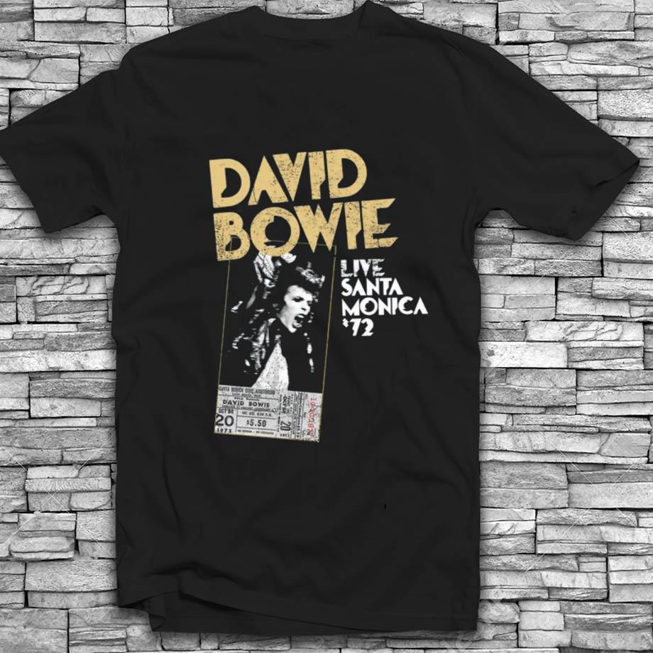 David bowie live at santa monica t-shirt - Emilyshirt American