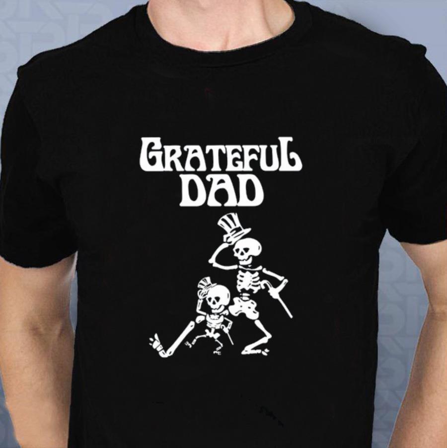 Grateful Dead Parody Grateful Dad Father's Day T-Shirt